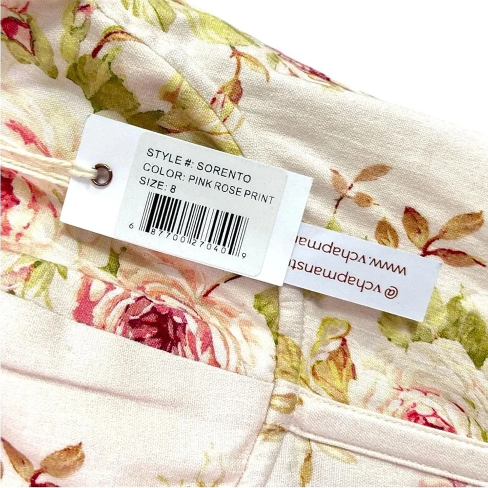 NWT V. Chapman Sorento Corset Top size 8 in Pink Rose - Picture 4 of 8